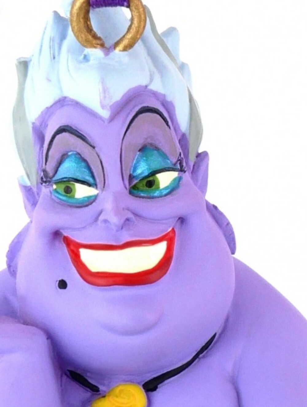 Disney Store Disney Villain 3D Character Hanging Christmas Holiday Ornament Ball